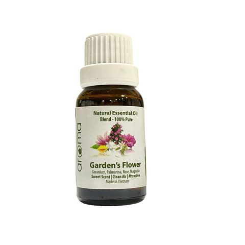 Tinh Dầu Thiên Nhiên Vườn Hoa - Garden's Flower Essential Oil - tinh dầu xông nhà, tinh dầu thơm nhà