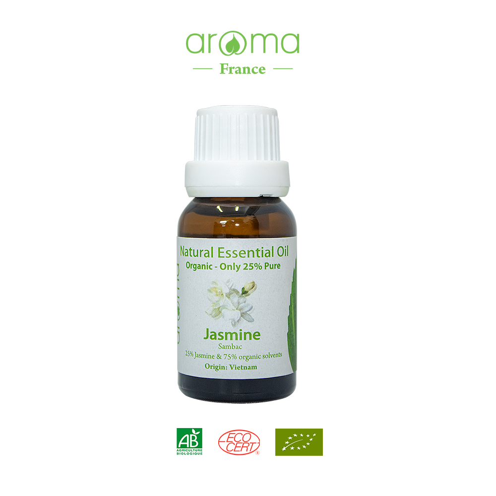 Tinh Dầu Thiên Nhiên Lài 25/75 - Jasmine Essential Oil - tinh dầu xông nhà, tinh dầu thơm nhà