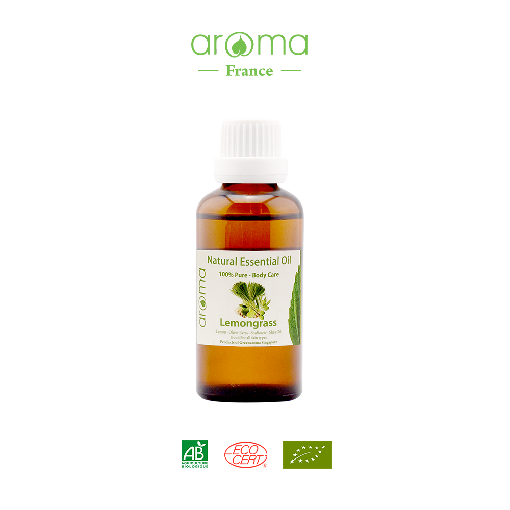 Tinh dầu massage body Sả chanh Tây Ấn - Lemongrass Body Oil