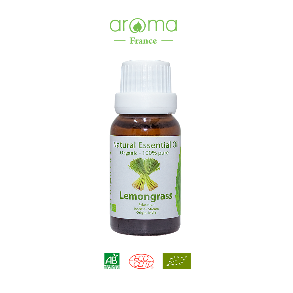 Tinh Dầu Thiên Nhiên Sả Chanh Tây Ấn - Lemongrass Essential OIl - Tinh dầu sả chanh, tinh dầu xông nhà, tinh dầu thơm nhà