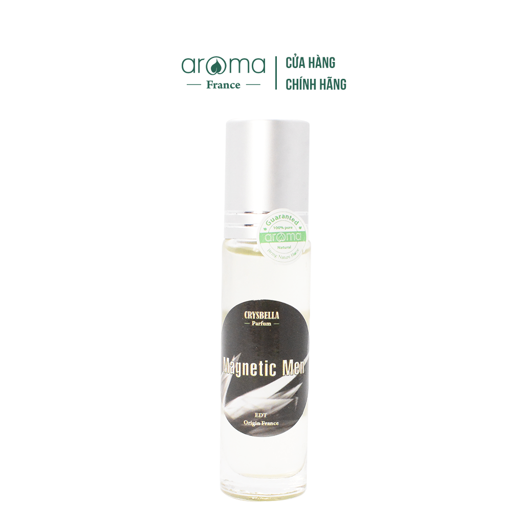 Nước hoa thiên nhiên Hương thảo, Bạch đậu khấu, Bưởi , Ngọc lan tây, Hoa vòi voi  - Magnetic perfume