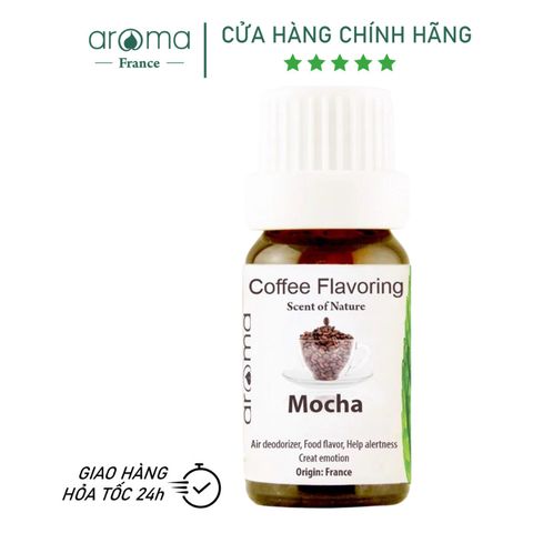 Tinh hương Cà phê - tinh hương khử mùi cà phê Moka Mocha thơm tự nhiên 10ml