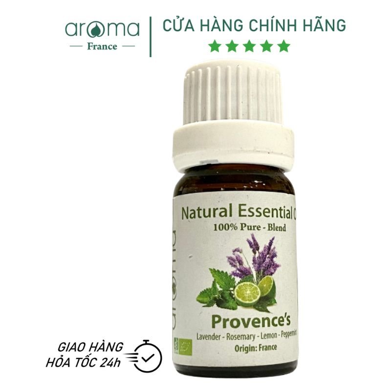 Tinh Dầu Hữu Cơ Oải Hương & Bạc Hà - Eco Provence's Essential Oil - Tinh dầu oải hương - Tình dầu bạc hà, tinh dầu xông nhà, tinh dầu thơm nhà