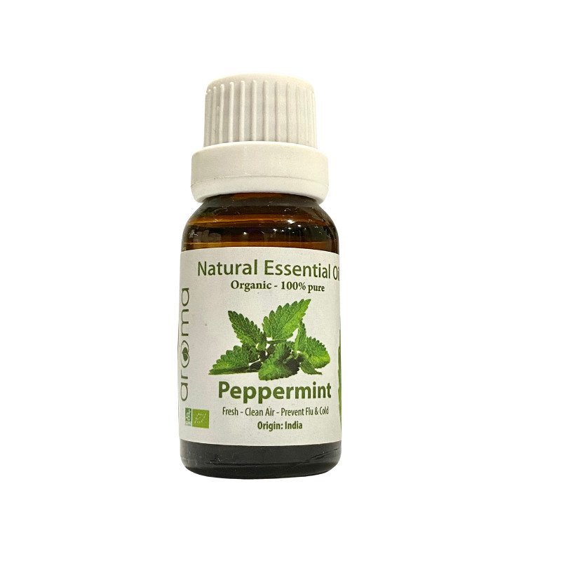 Tinh Dầu Hữu Cơ Bạc Hà Pháp - Eco Peppermint Essential Oil - Tinh dầu bạc hà, tinh dầu xông nhà, tinh dầu thơm nhà