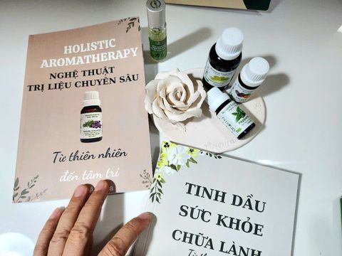 Combo Sách & Tinh Dầu Chữa Lành – Tự Nhiên Cân Bằng Thân Tâm Trí