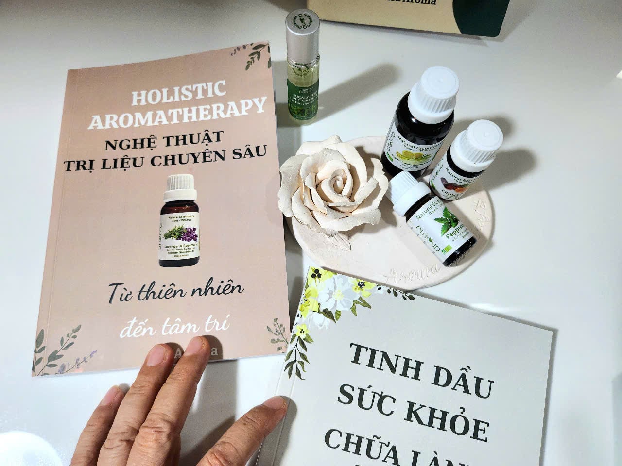 Sách Holistic Aromatherapy – Nghệ thuật Trị liệu tinh dầu chuyên sâu từ phương Đông đến phương Tây
