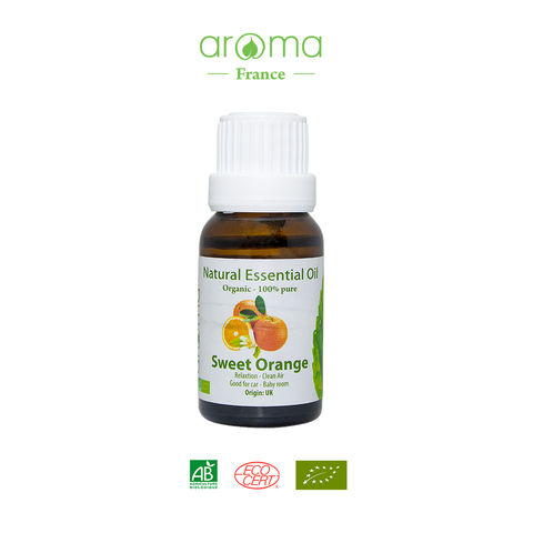 Tinh Dầu Thiên Nhiên Cam Ngọt - Sweet Orange Essential Oil - tinh dầu xông nhà, tinh dầu thơm nhà