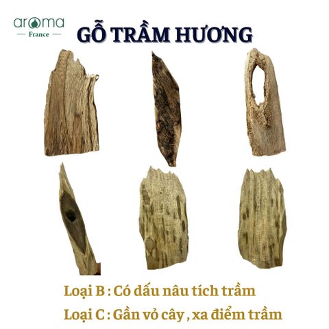 Gỗ trầm hương Aroma tự nhiên thơm ngọt ngào - Trầm tốc