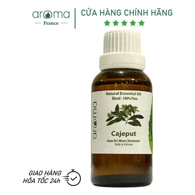 Tinh Dầu Thiên Nhiên Tràm Gió - Cajeput Essential Oil - tinh dầu tràm, tinh dầu xông nhà, tinh dầu thơm nhà