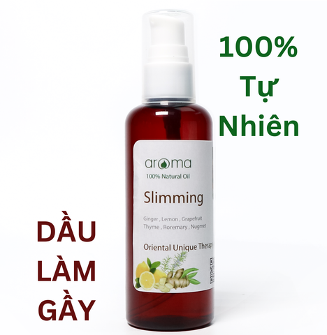 Dầu Massage Slimming Aroma 100% Thiên Nhiên – Giảm Mỡ & Săn Chắc Da