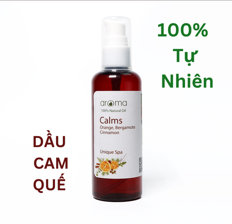 Dầu massage Cam Quế Aroma – Liệu pháp Ấm Áp Từ Thiên Nhiên