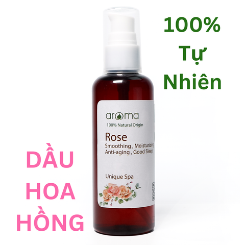 Dầu Massage Hoa Hồng Aroma 100% Thiên Nhiên