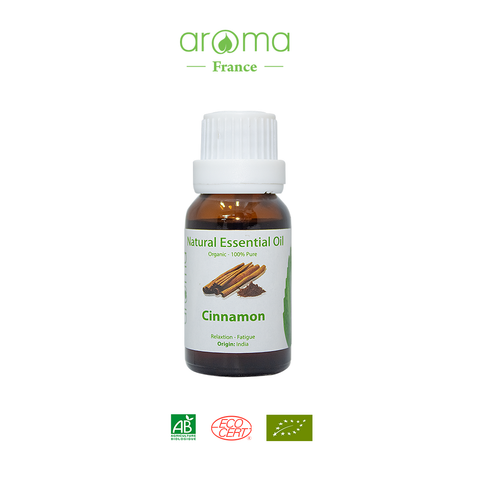 Tinh Dầu Quế Aroma Cinnamon - Tinh Khiết Thiên Nhiên, Ấm Áp, Khử Mùi Mạnh