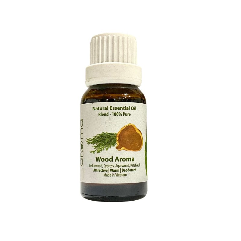 Tinh Dầu Thiên Nhiên Hương Gỗ - Wood Aroma Essential Oil - tinh dầu xông nhà, tinh dầu thơm nhà