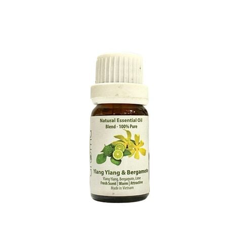 Tinh Dầu Ngọc Lan Tây Cam Hương Aroma Ylang Ylang Bergamot – Thư Giãn, Cải Thiện Giấc Ngủ và Làm Sạch Không Gian