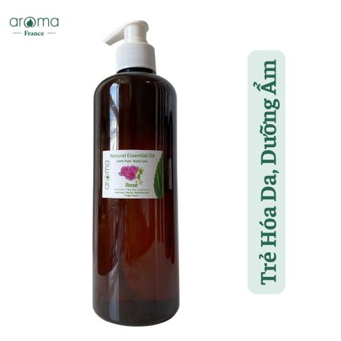 Dầu massage spa cao cấp Hoa Hồng - 500ml - Rose Body Oil