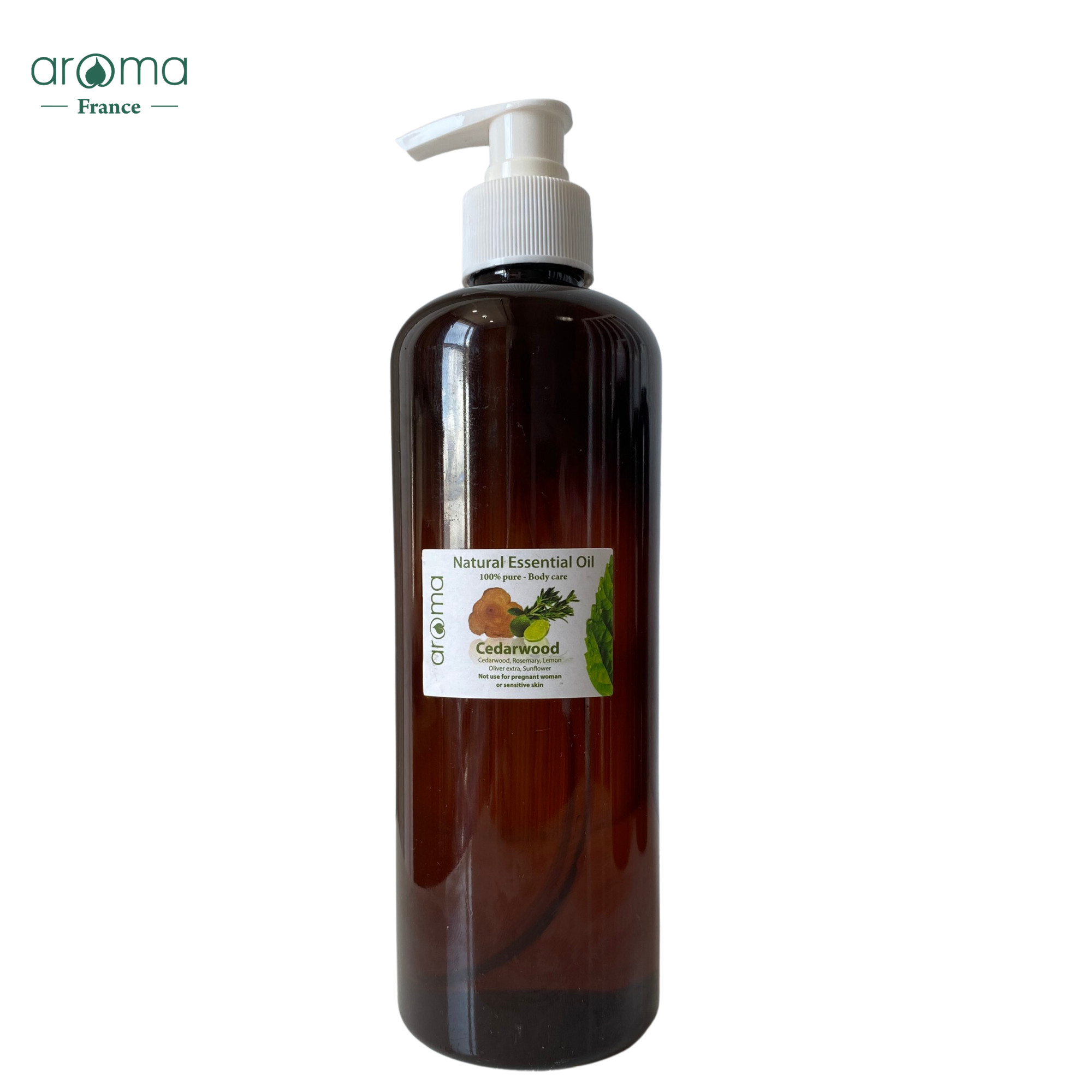 Dầu Massage Hoàng Đàn Aroma Cedarwood – Chống Trầm Cảm, Giảm Đau Nhức