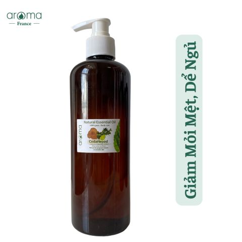 Dầu Massage Hoàng Đàn Aroma Cedarwood – Chống Trầm Cảm, Giảm Đau Nhức