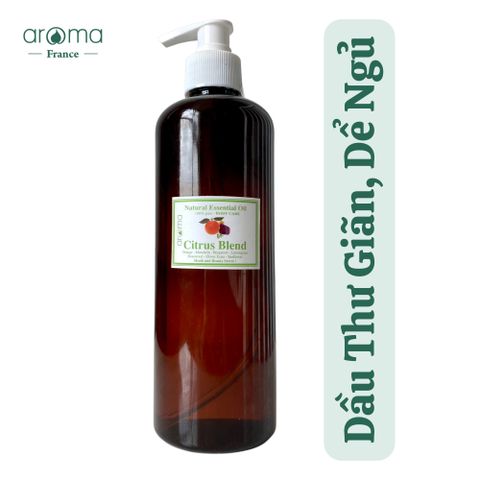 Dầu massage spa cao cấp body Sả cam - Citrus Blend Body Oil 500ml