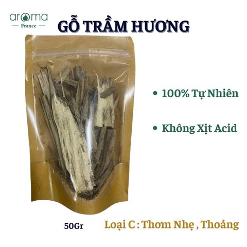Gỗ trầm hương tự nhiên xông nhà, xông khai trương, xông lễ linh thiêng, xông xe,  thiền, uống trà - loại B