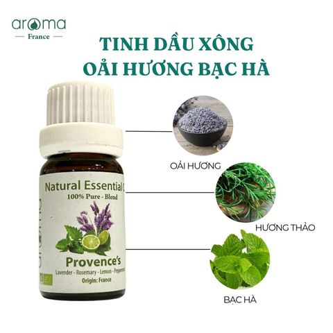 Tinh Dầu Thiên Nhiên Oải Hương - Bạc Hà Pháp - Provence: Giải Pháp Tự Nhiên Cho Sức Khỏe Tinh Thần và Cảm Xúc