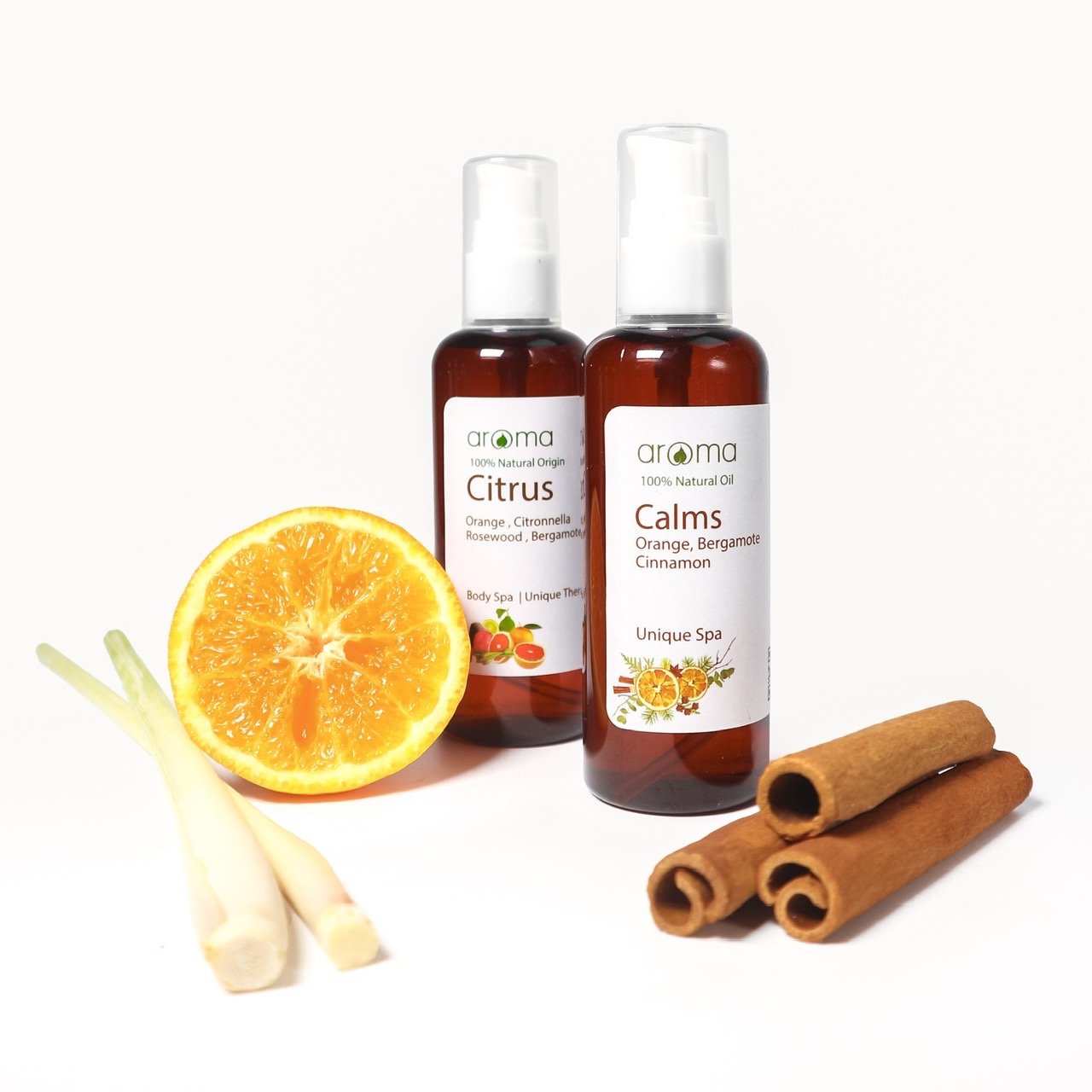 Dầu massage Cam Quế Aroma – Liệu pháp Ấm Áp Từ Thiên Nhiên