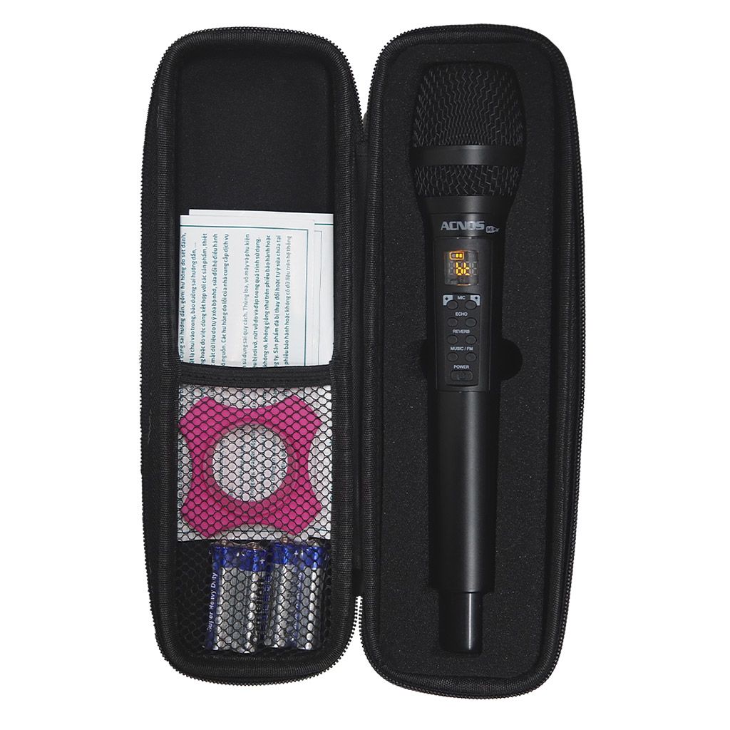 Micro hát karaoke cho xe ô tô ACNOS MiCar 3 – ACNOS - Soncamedia