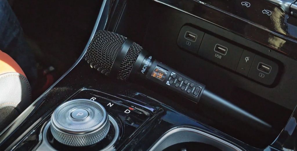 Micro hát karaoke cho xe ô tô ACNOS MiCar 3 – ACNOS - Soncamedia