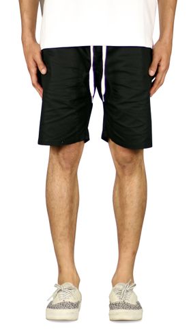 Black Drop Crotch Short