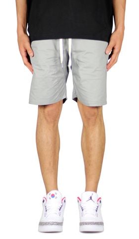 Gray Drop Crotch Short