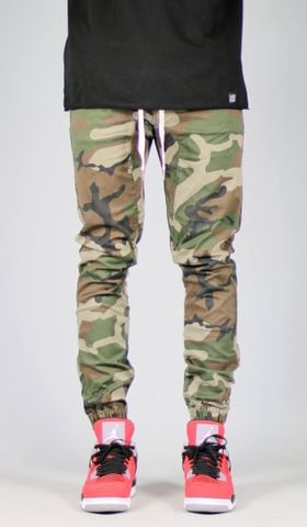 Camo Drop Crotch Jogger