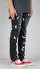 Black Rag Splatter Jean