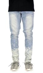 Flame Blue Zipper Jean