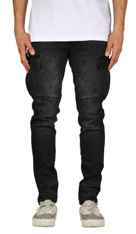 Black Cargo Jean