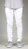 White Zipper Pant