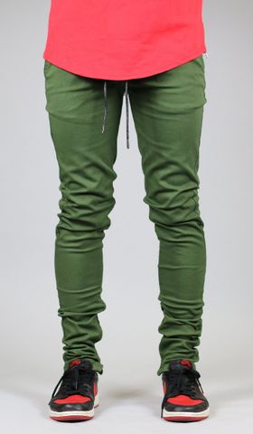 Olive Zipper Pant