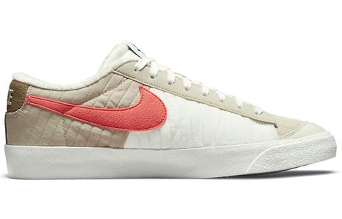 Nike Blazer 77 Low Premium Sail Brown Kelp Orange DD8026-100 Chính Hãng - Qua Sử Dụng - Độ Mới Cao