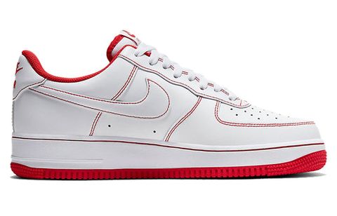 Nike Air Force 1 Low '07 White University Red CV1724-100 Chính Hãng - Qua Sử Dụng - Độ Mới Cao