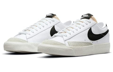 Nike Blazer Low 77 White Black (Women's) DC4769-102 Chính Hãng - Qua Sử Dụng - Độ Mới Cao