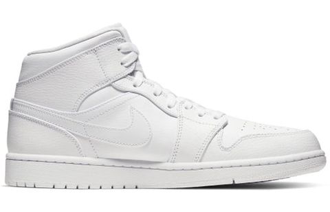 Air Jordan 1 Mid 'White' 554724-126 Chính Hãng - Qua Sử Dụng - Độ Mới Cao