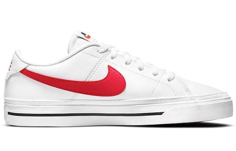 Nike Court Legacy White University Red CU4150-105 Chính Hãng - Qua Sử Dụng - Độ Mới Cao