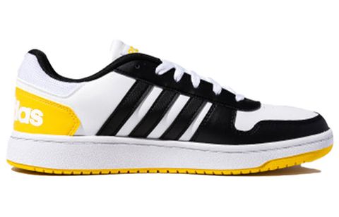 Adidas neo Hoops 2.0 'Black White Yellow' ART FW5993 Chính Hãng - Qua Sử Dụng - Độ Mới Cao