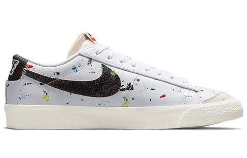 Nike Blazer Low 77 Paint Splatter DJ1517-100 Chính Hãng - Qua Sử Dụng - Độ Mới Cao