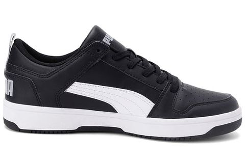 Puma Rebound Layup Lo Sl Shoes Trainers Black White 369866-02 Chính Hãng - Qua Sử Dụng - Độ Mới Cao