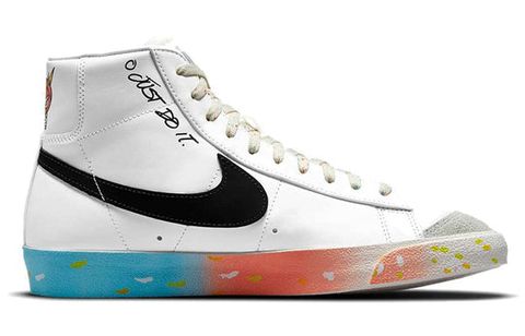 Nike Blazer Mid 77 Make It Count DJ4278-101 Chính Hãng - Qua Sử Dụng - Độ Mới Cao