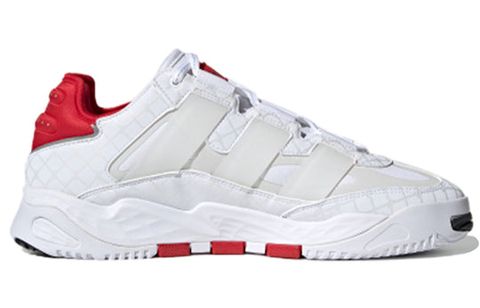 Adidas Originals Niteball 'White Red' ART H67539 Chính Hãng - Qua Sử Dụng - Độ Mới Cao