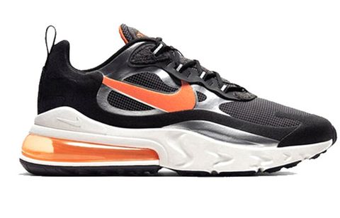 Nike Air Max 270 React Black Total Orange CQ4598-084 Chính Hãng - Qua Sử Dụng - Độ Mới Cao