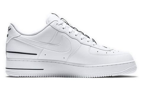 Nike Air Force 1 Low Double Air Low White Black CJ1379-100 Chính Hãng - Qua Sử Dụng - Độ Mới Cao