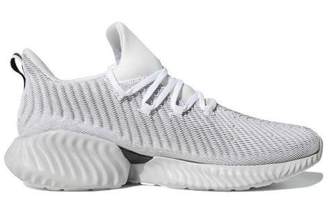 Adidas Alphabounce Instinct Cloud White Grey Two ART AQ0562 Chính Hãng - Qua Sử Dụng - Độ Mới Cao