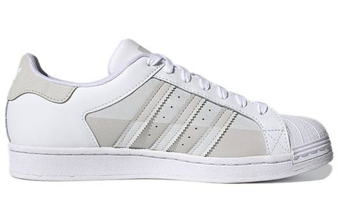 Adidas Originals Superstar Shoes Grey/White ART FY8790 Chính Hãng - Qua Sử Dụng - Độ Mới Cao